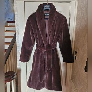 Whowhatwear Faux Fur Coat